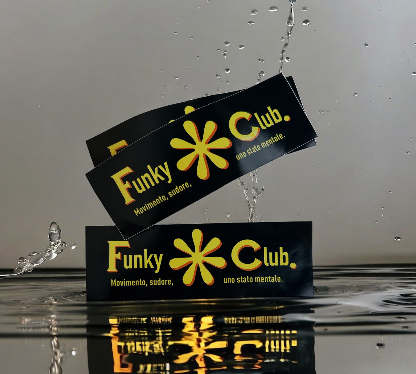 Funky*Club. Sticker